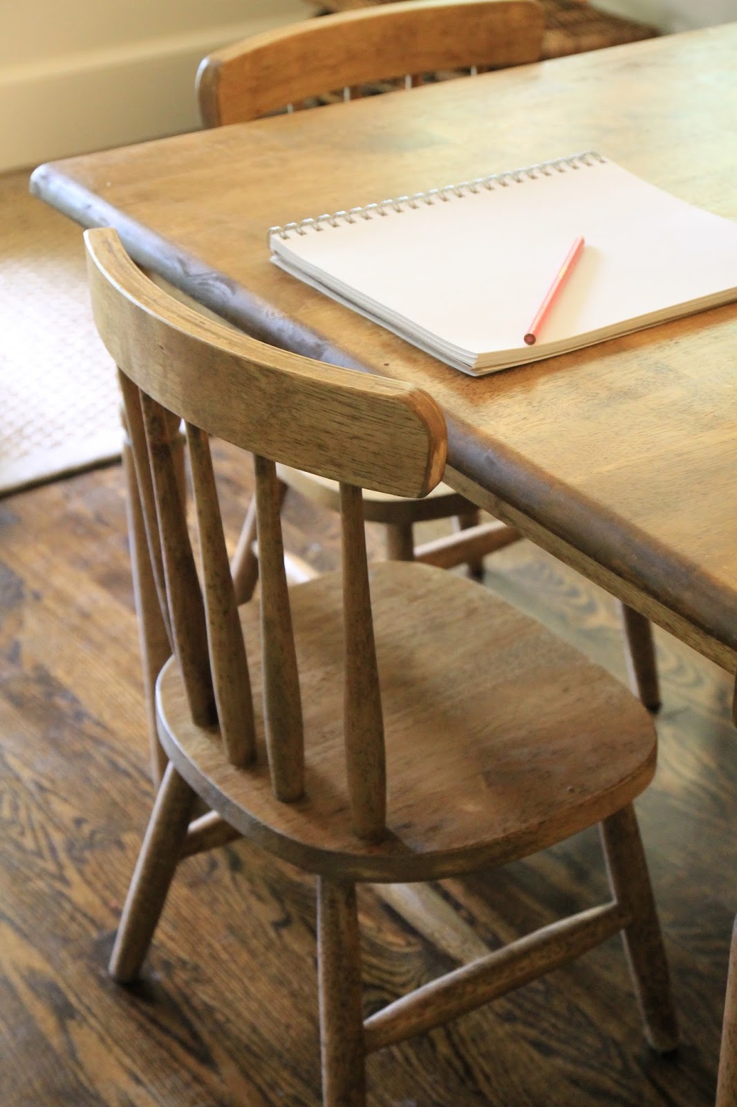 Jenny Steffens Hobick Finishing an Unfinished Kids Table & Chairs