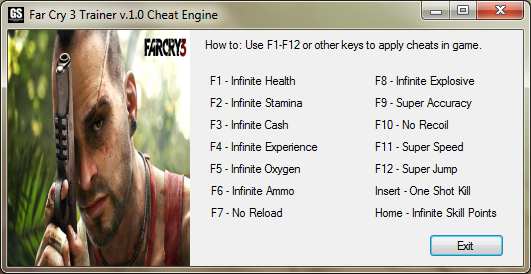 far cry 5 cheats engine