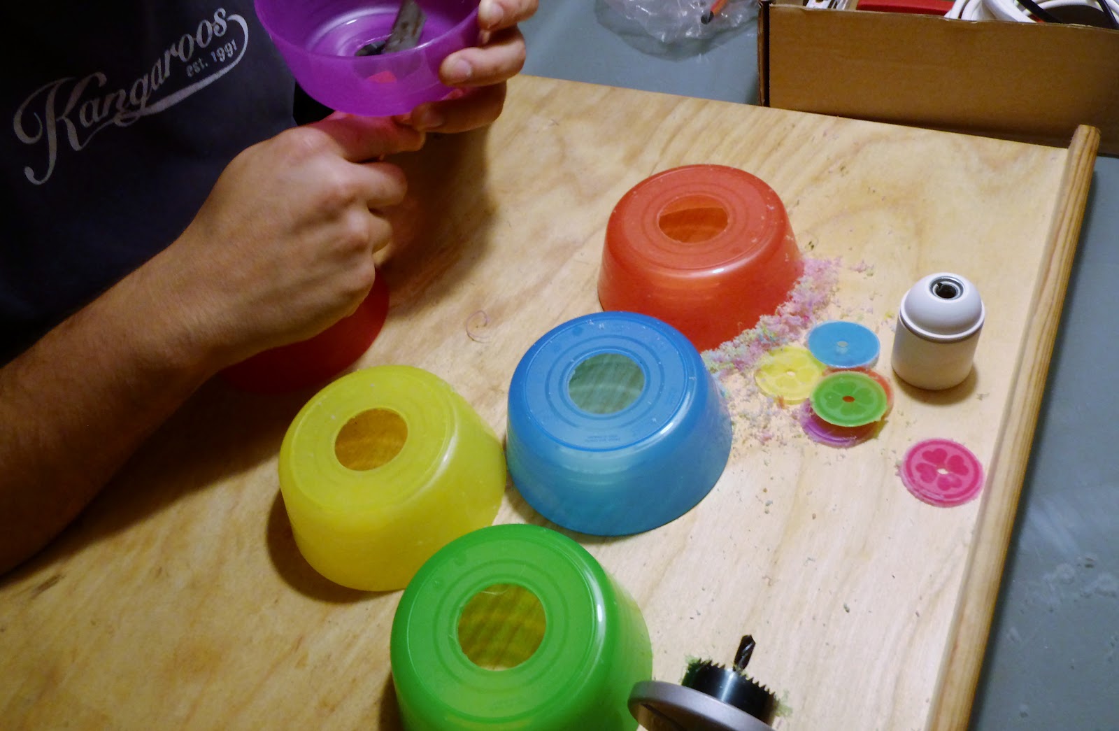 Ladyfrogs nähkram: diy ikea lampe
