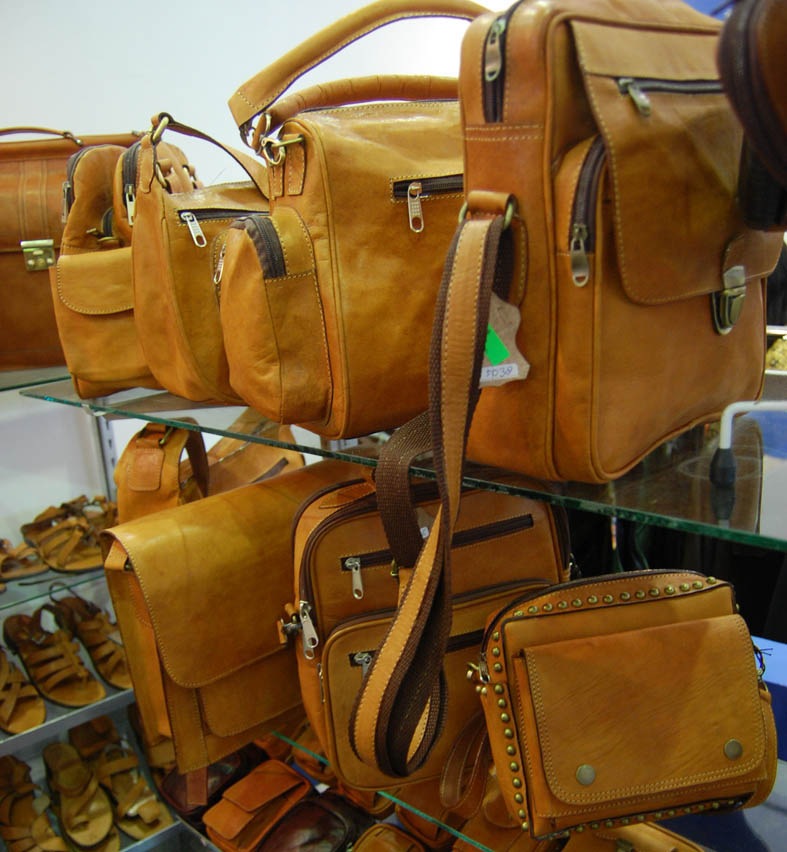 GARUT, ASSORTED LEATHER CRAFTS. Road To Bandung Shopping