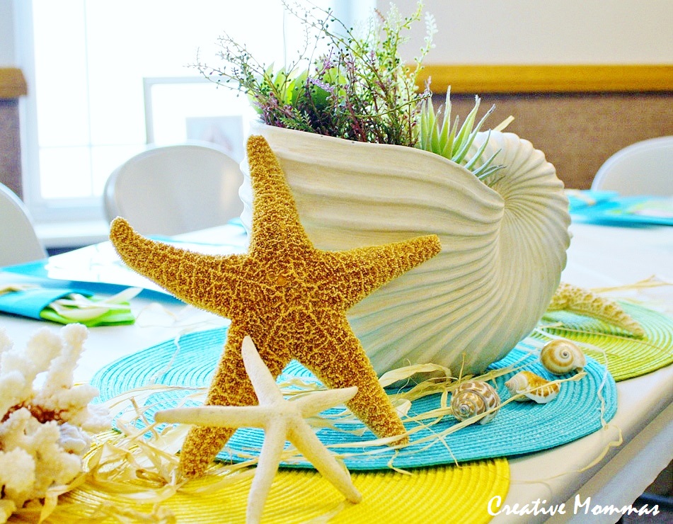 Creative Mommas Beach Themed Baby Shower