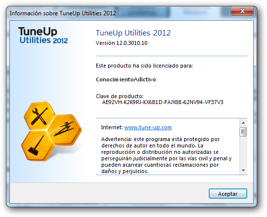 TuneUp Utilities 2012 v12.0.3010.10 Español Final - Mejora el