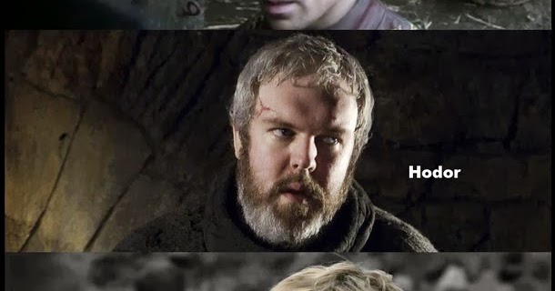 hodor game of thrones meme