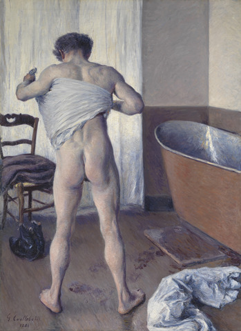 Gustave Caillebotte's Man at His Bath ... Gustave Caillebotte's Man at His Bath ...
