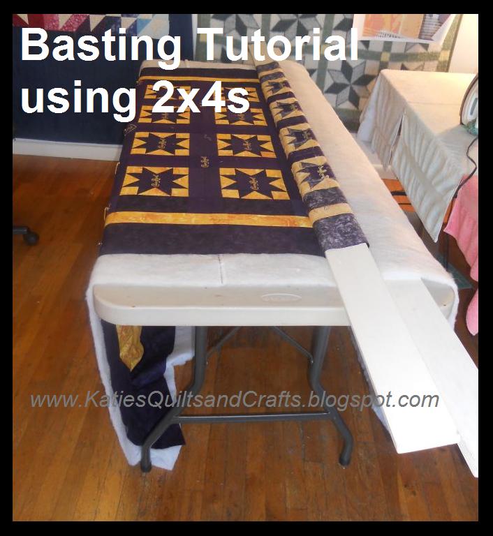 Katie's Quilts and Crafts Basting Photo Tutorial