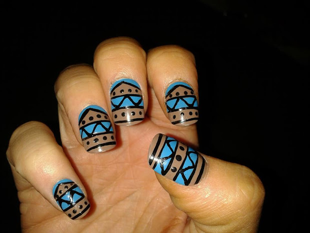 artzeenailz aztec nails
