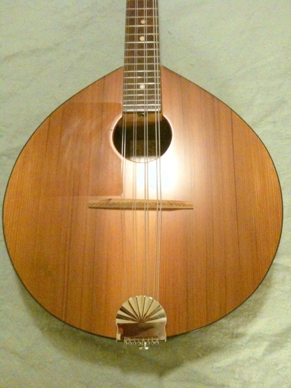 tbanjo Lefthanded Elloree Octave Mandolin for sale, LH Road to the
