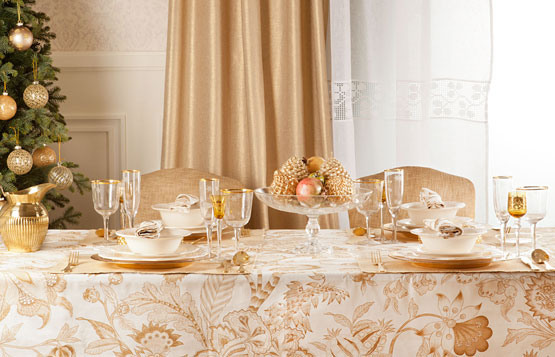 Cómo decorar la mesa en Nochevieja cómo decorar la mesa en Nochevieja