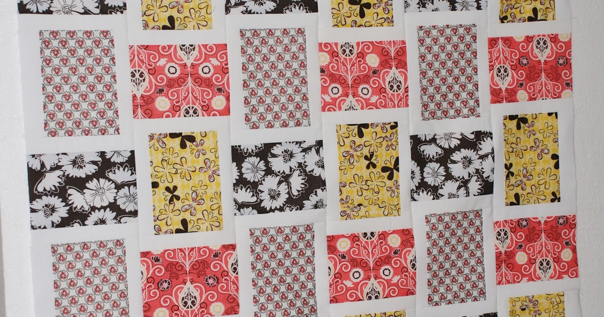 Charley, Dee, & Me Basket Weave Baby Quilt Top