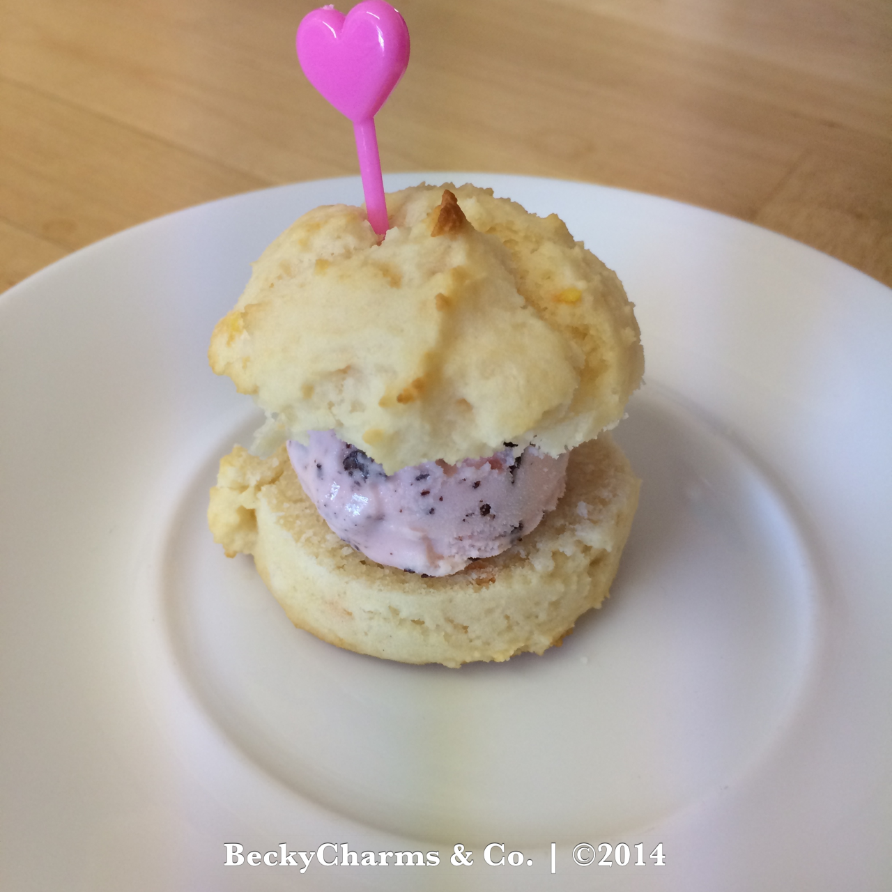 Mini {Lemon} Ice Cream Scone Sandwiches 2014 by BeckyCharms Mini {Lemon} Ice Cream Scone Sandwiches 2014 by BeckyCharms