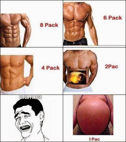 HOPE YOU ARE NOT THAT 1 PACK GUY ! LOL - 9GAG GYM