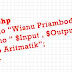 Membuat Input, Output, dan Operasi Aritmatik dengan PHP thumbnail