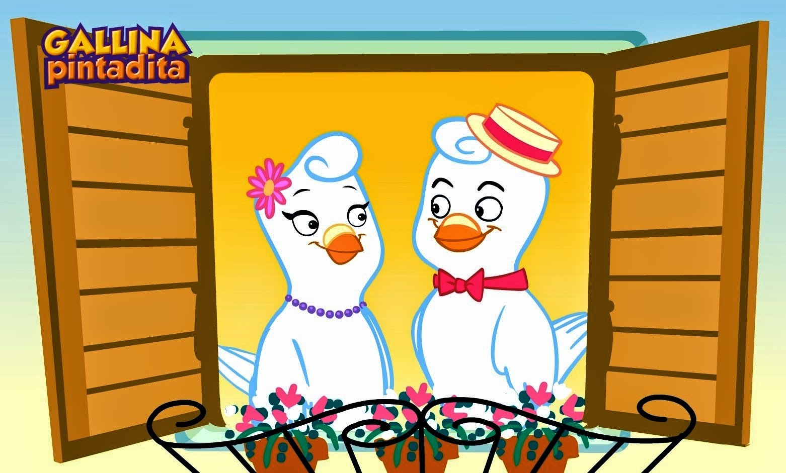 muñeco gallina pintadita