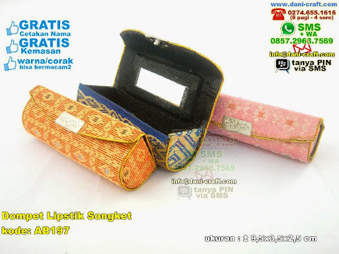 Dompet Lipstik Songket
