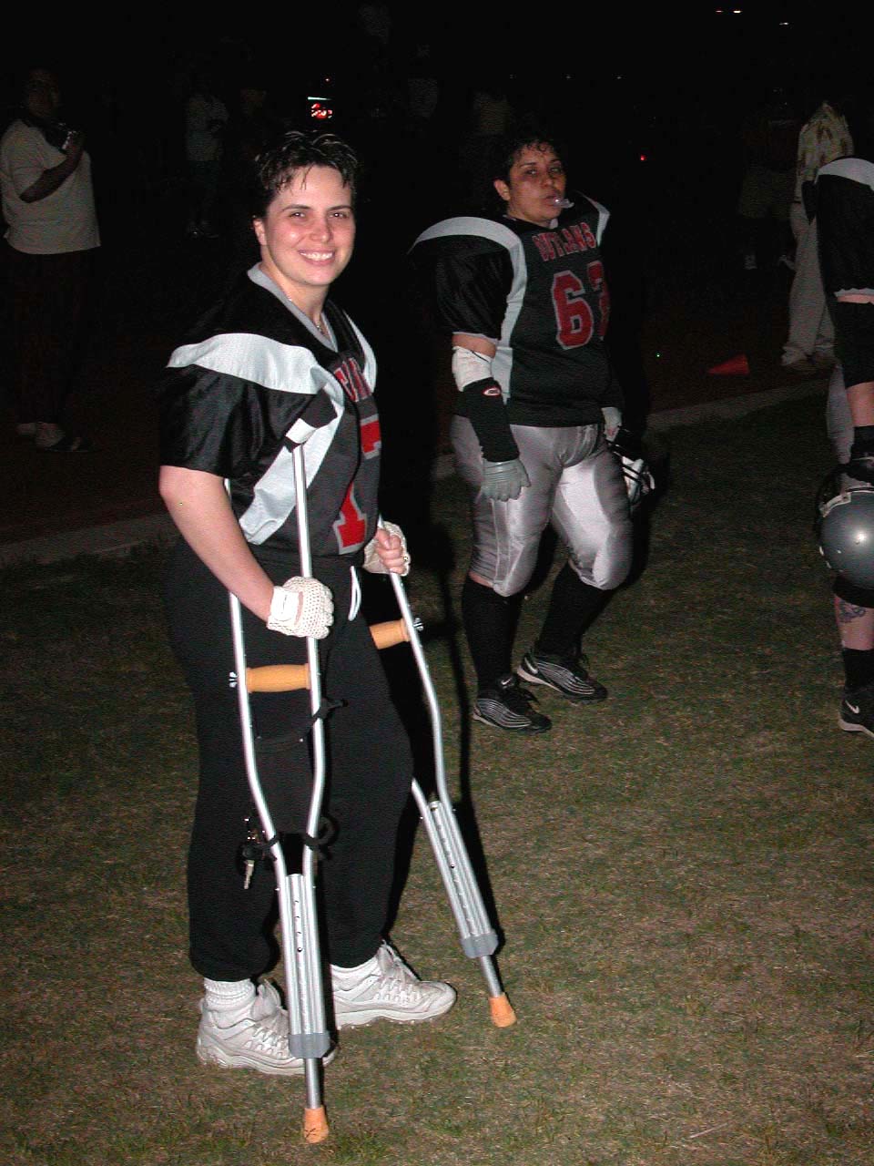 Women Who Play Football Ouch! Injuries in Women's Football