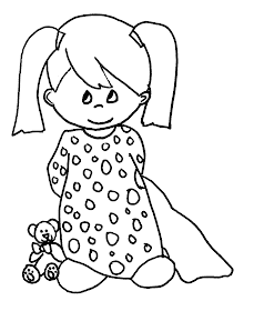 Coloriage fille