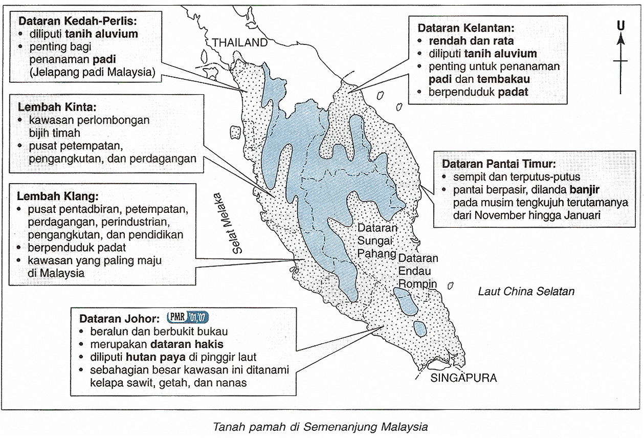 Pencinta Geografi Kepentingan Bentuk Muka Bumi Di Malaysia