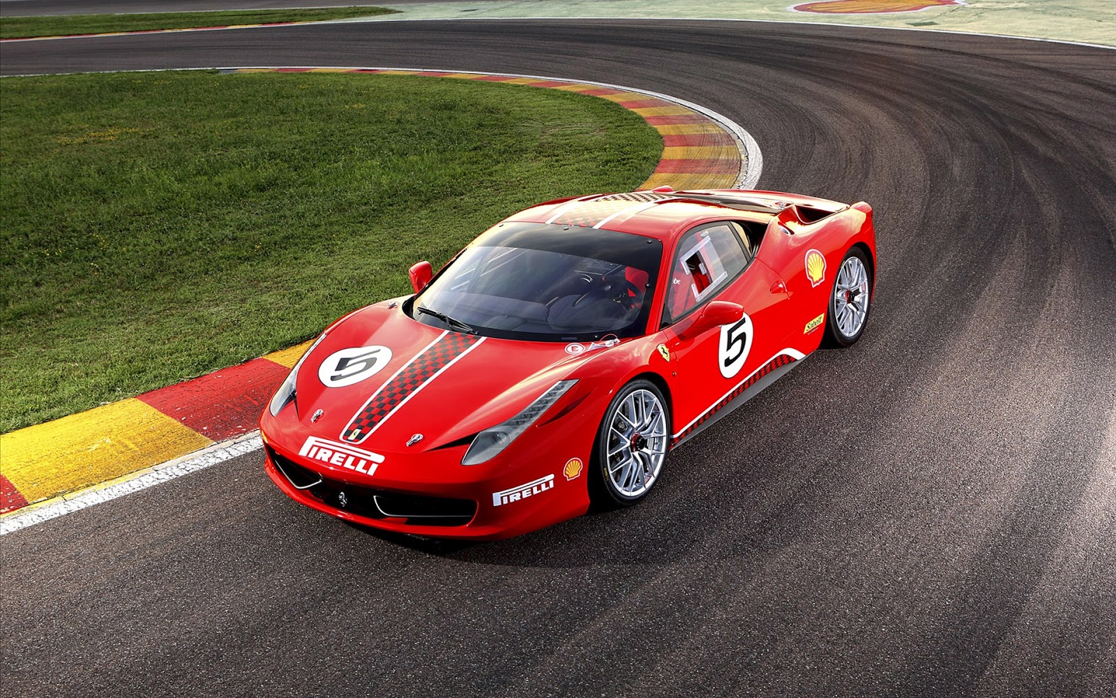 ferrari 458 challenge 2011 wide