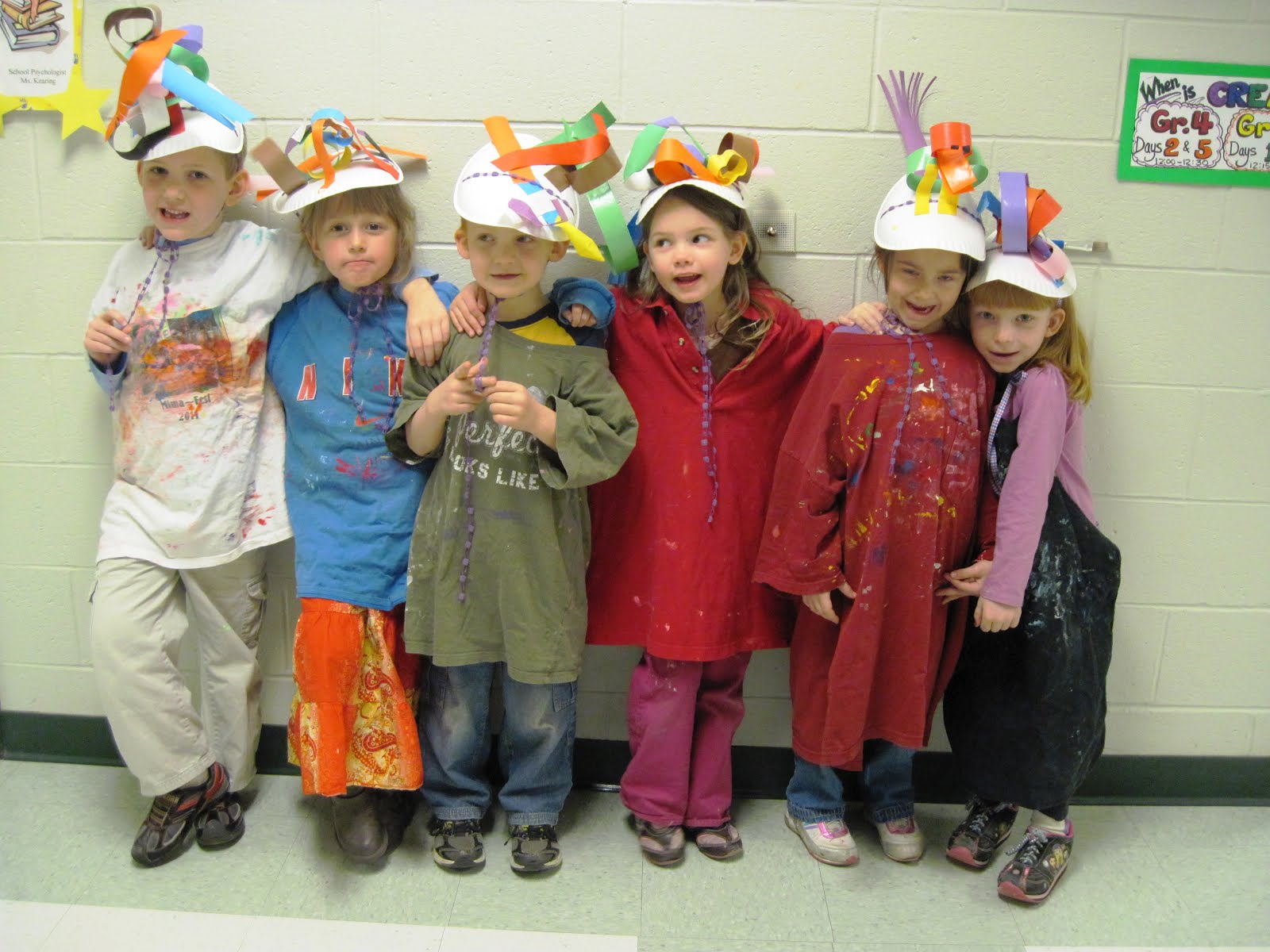 There's a Dragon in my Art Room Fancy Hats for Kindergarten!