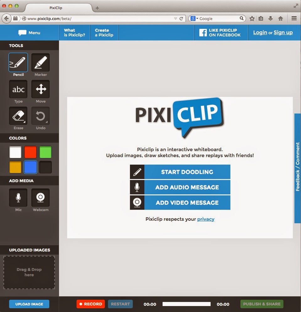 Kathy Schrock's Kaffeeklatsch: PixiClip for Teaching and Learning