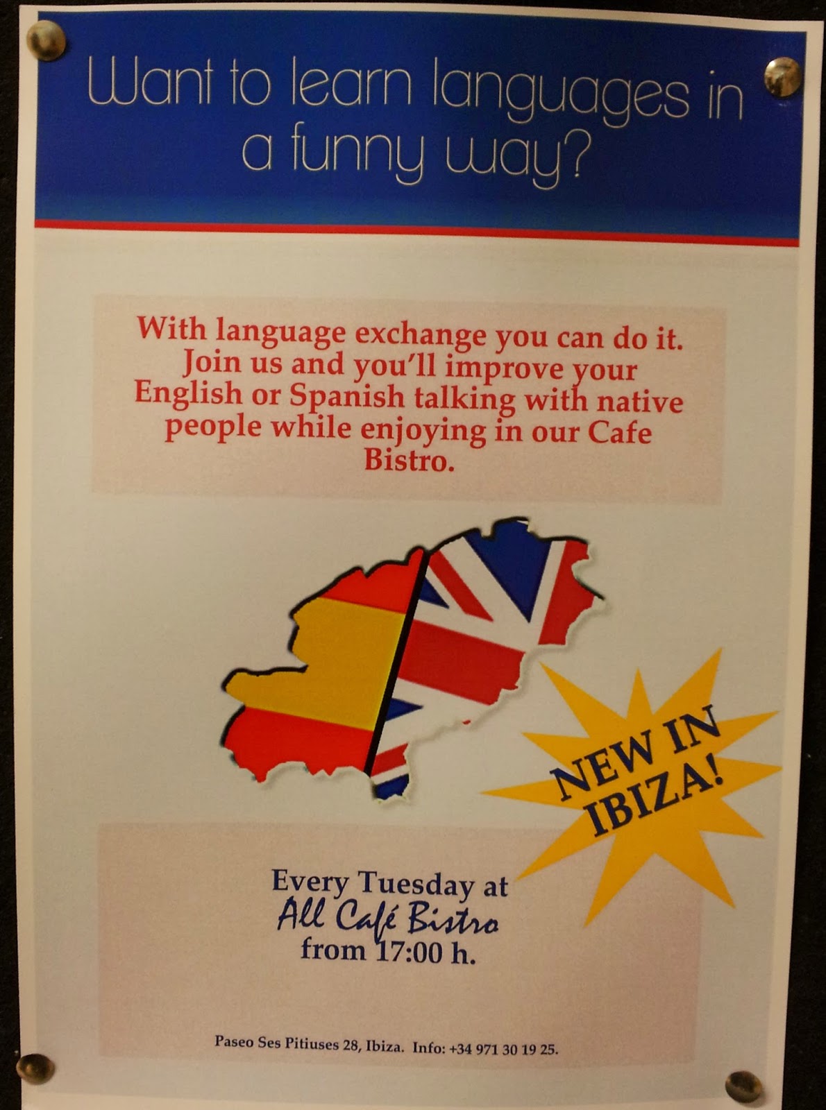 Getting to grips with advanced English Conversation exchange