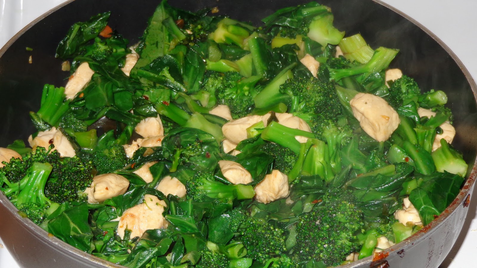 Legally Delicious Chicken Broccoli and Cabbage Stir Fry