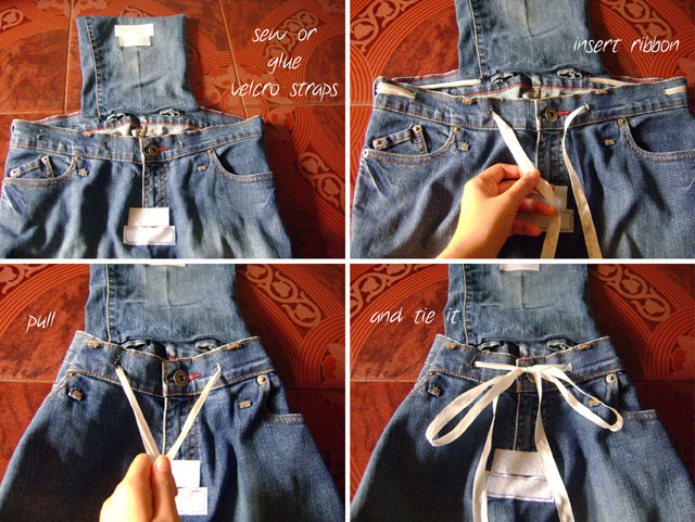 Hacer una Mochila de pantalones vaqueros | Manualidades ... Hacer una Mochila de pantalones vaqueros | Manualidades ...