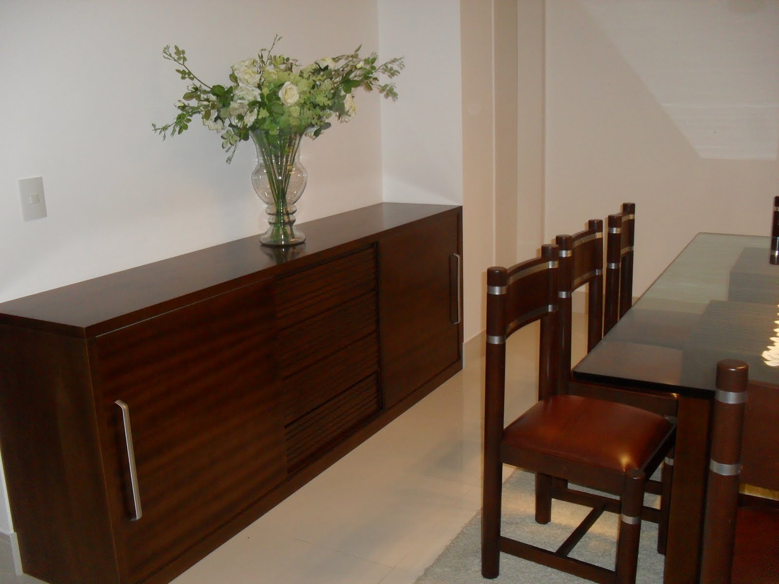 sala de jantar buffet fabricado em compensado curupixá com tingimento Sala De Jantar Fabrica ~ sala de jantar buffet fabricado em compensado curupixá com tingimento