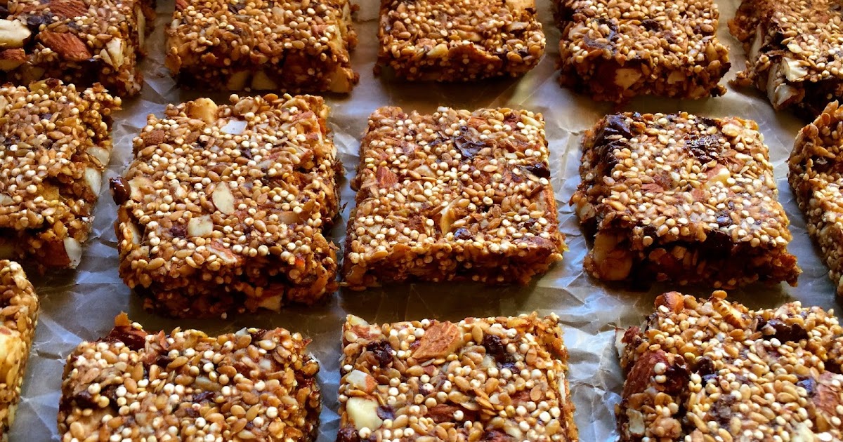 Husband Tested Recipes From Alice's Kitchen ChocolateAlmond Quinoa Bars