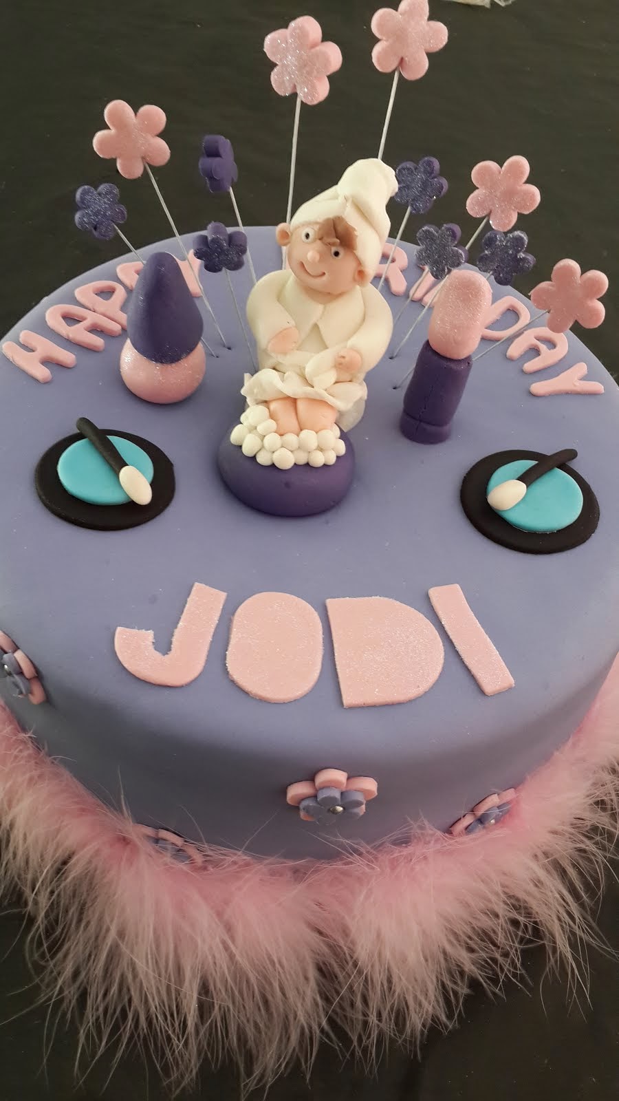 Jodi's Pamper Party Cake