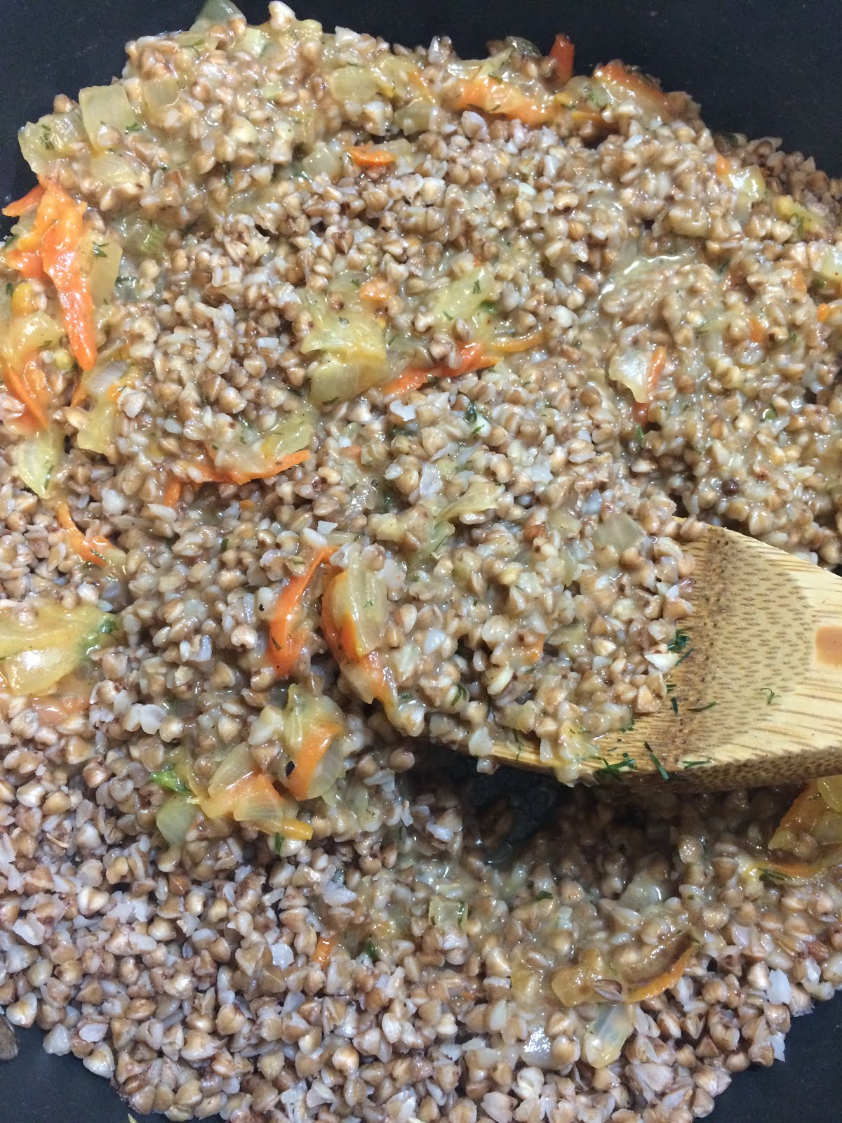 Buckwheat with Gravy (Grechka)