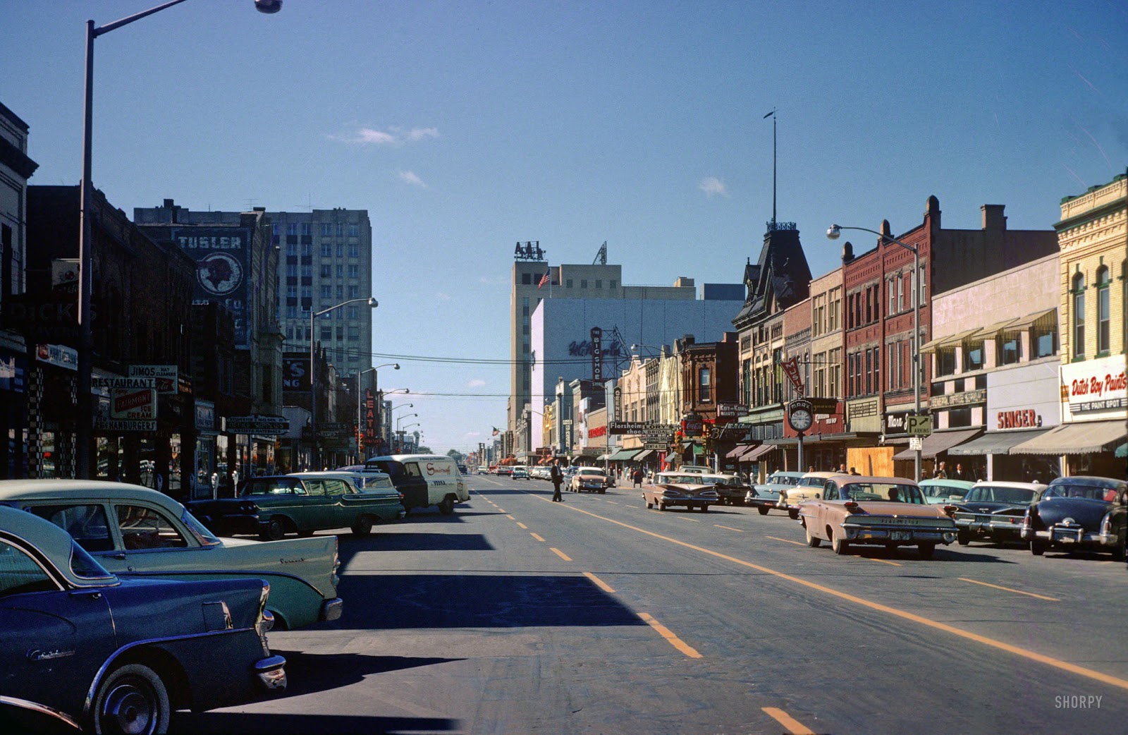 WISCONSINOLOGY Downtown Appleton, 1962...from Shorpy
