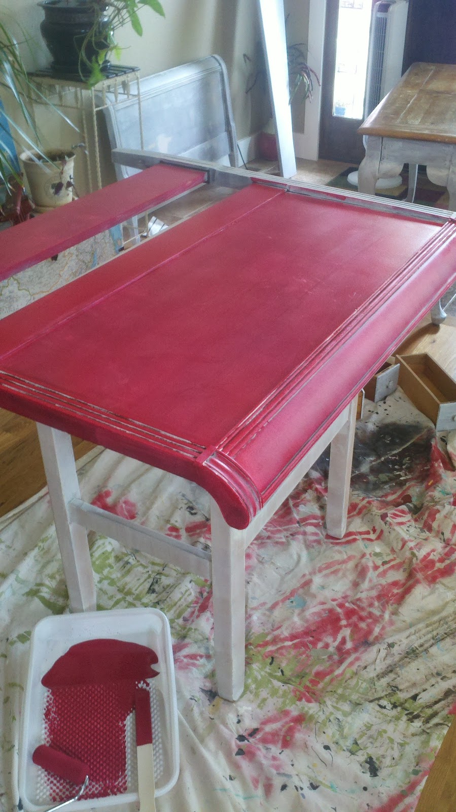 Girl in Air BLOG A 20 Craigslist Bed Revamped!