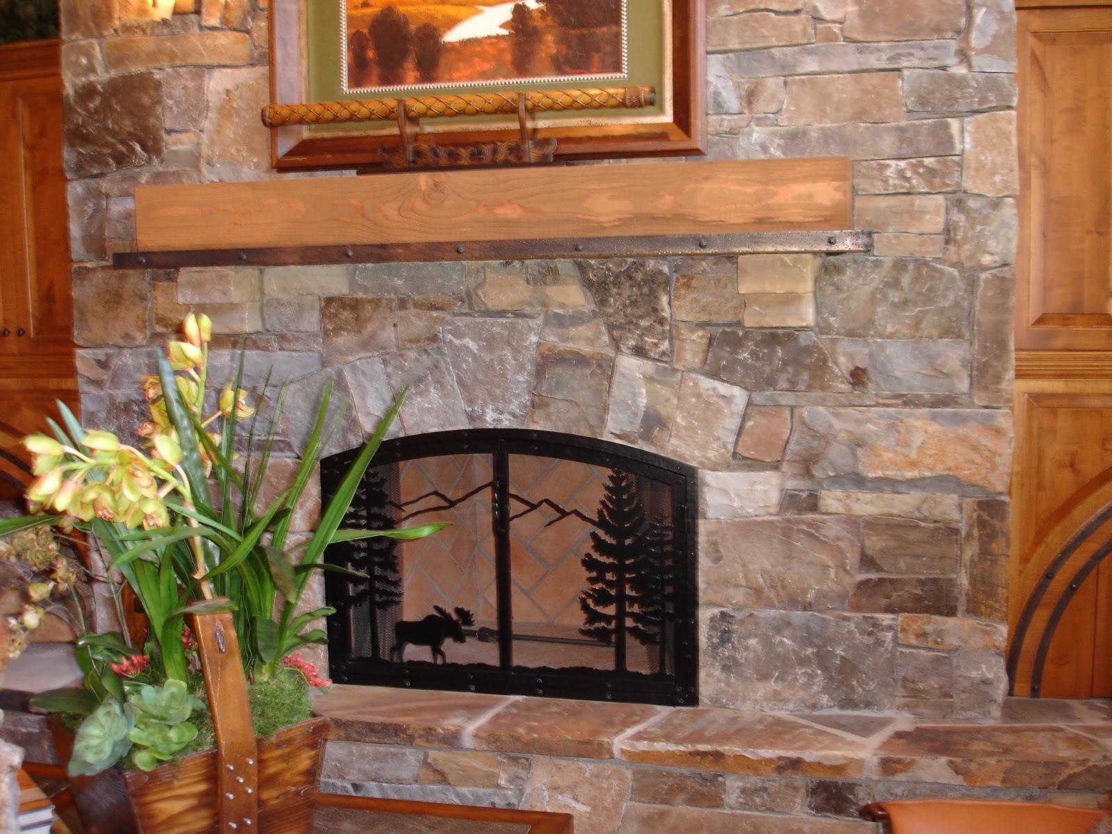 Keystone Masonry KEYSTONE ARCH FIREPLACE