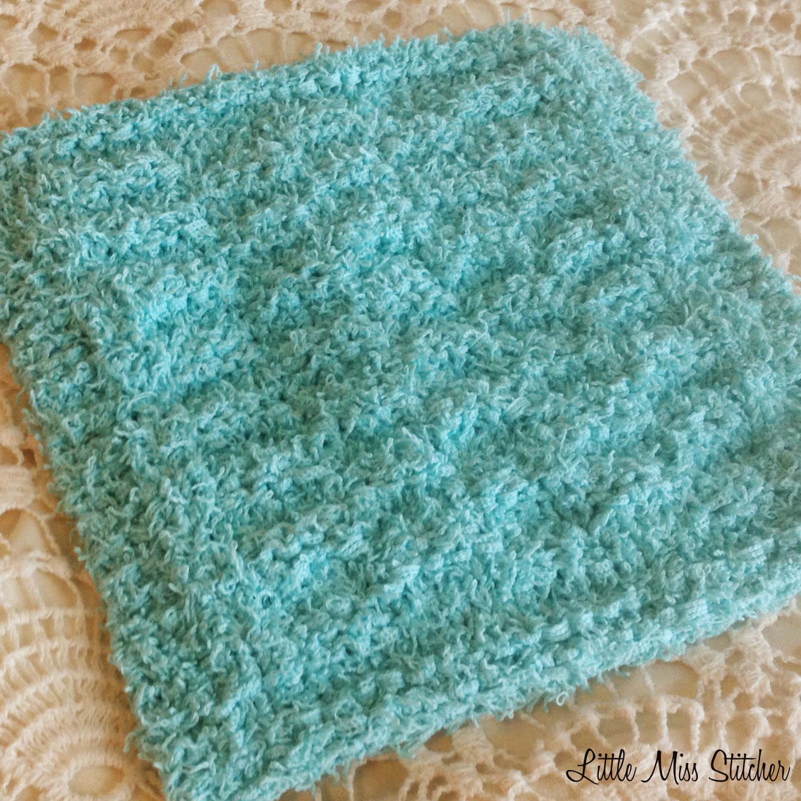 Little Miss Stitcher: 5 Free Knit Dishcloth Patterns