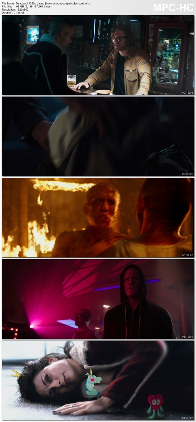 Capturas de la película.
