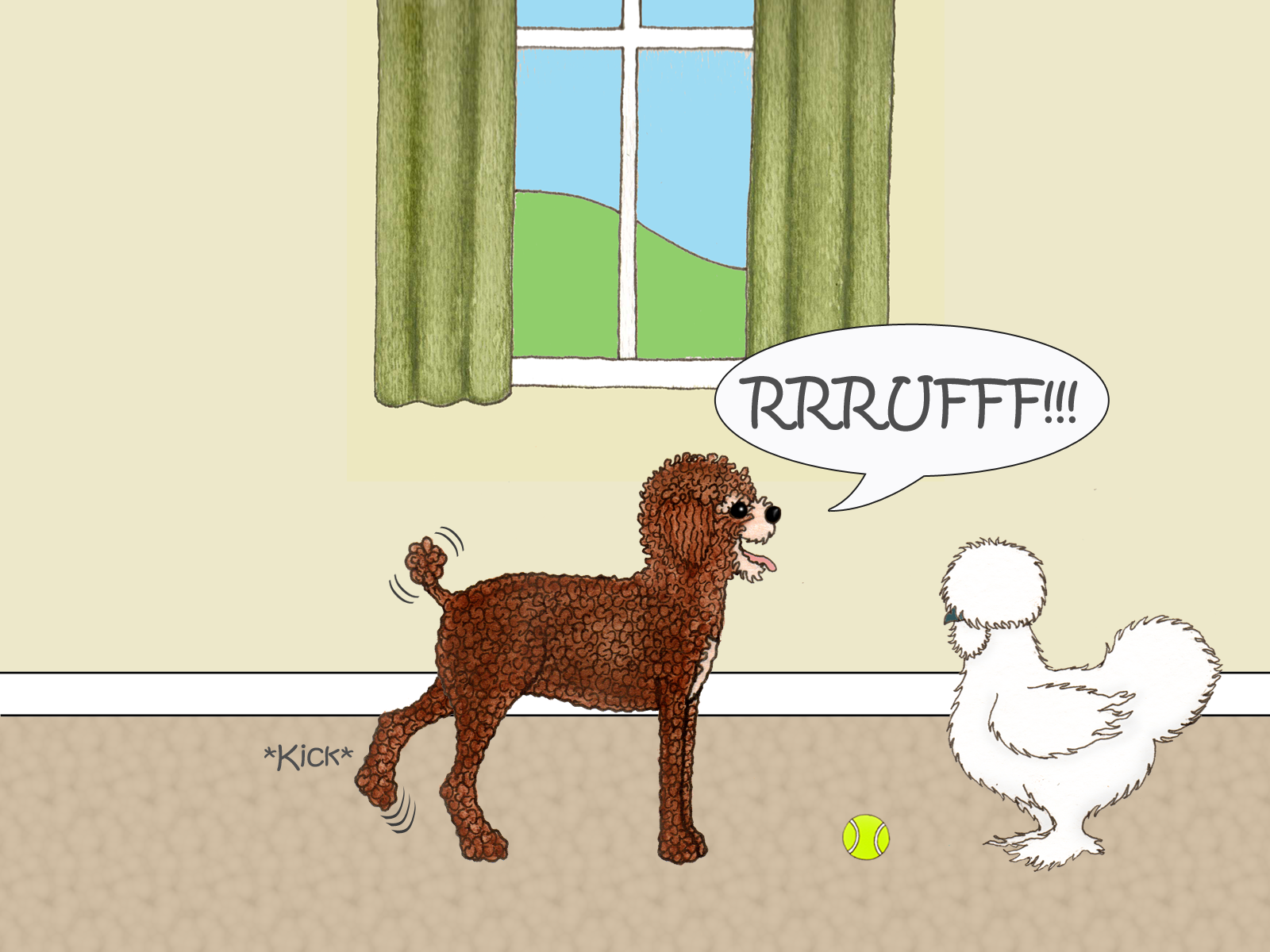 7.6 Lbs of Awesome Chickens...They Don't Play.