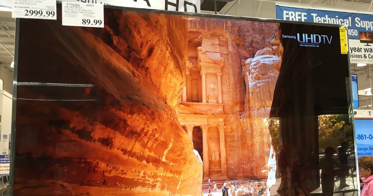 Samsung UN75JU641D 75" UHD LED LCD TV Costco Weekender