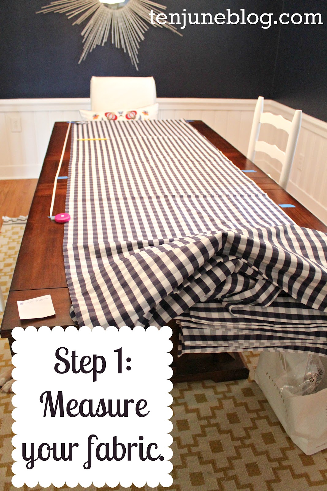 Ten June DIY Blackout Curtain Tutorial {How to Make Awesome Nursery