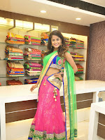 Anukruthi Glam pics in half saree-cover-photo