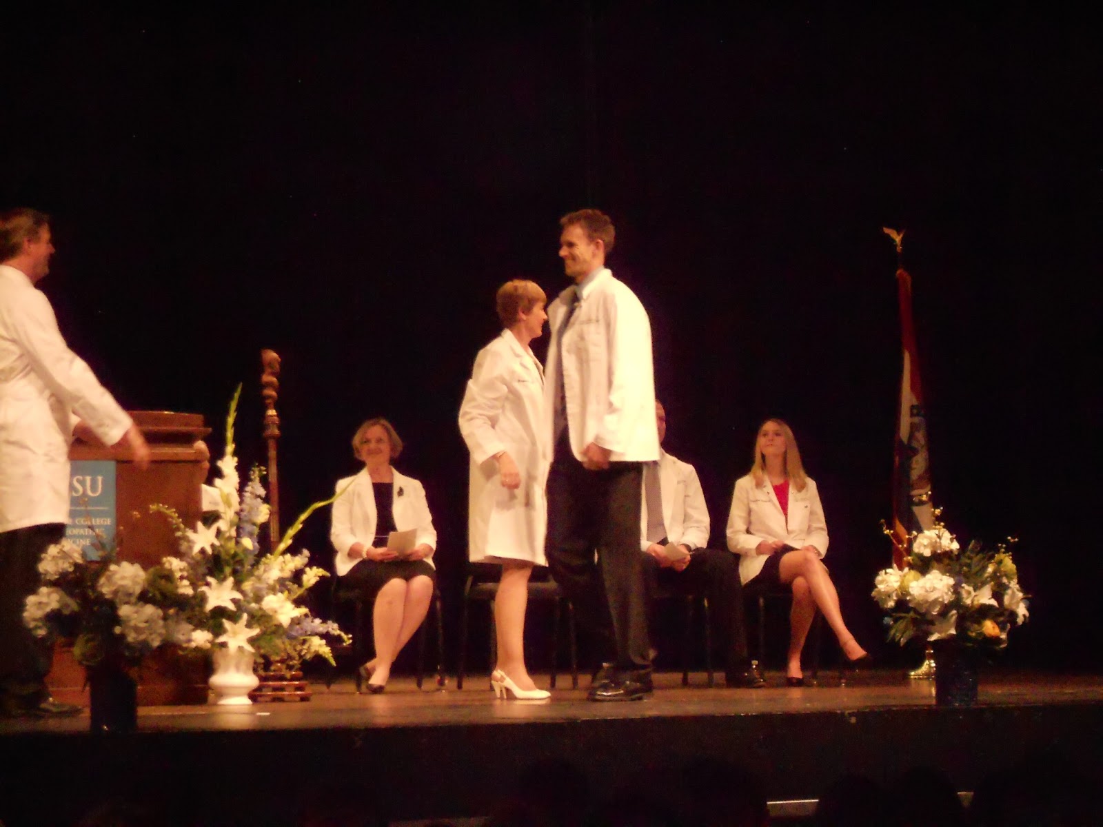 The Wright Stuff White Coat Ceremony