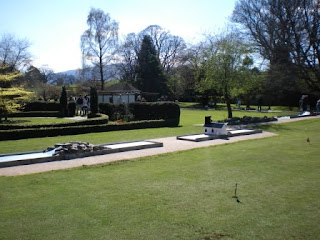 The Obstacle Golf course at Keswick's Hope Park