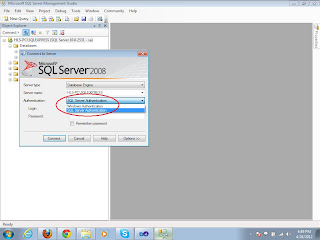 SQL Server 2008 SQL Server Authentication