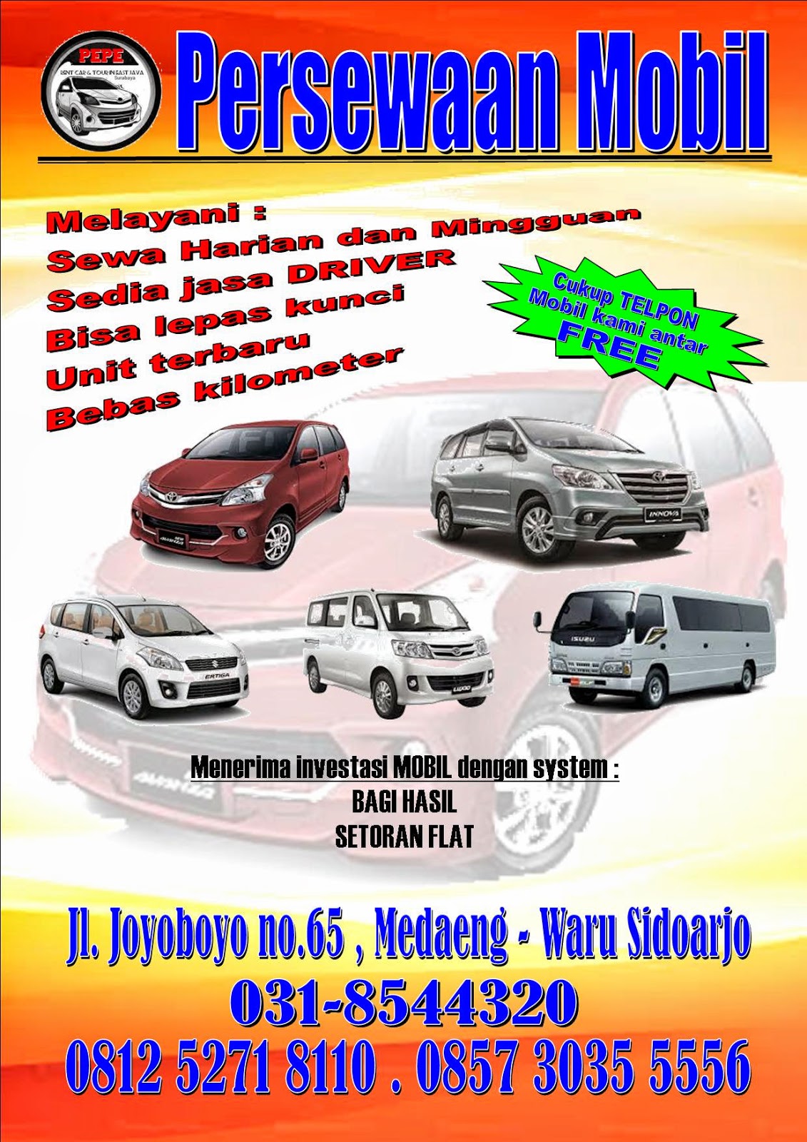 Sewa Mobil Surabaya