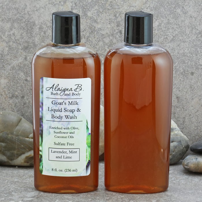 Alaiyna B. Bath and Body Thickening liquid soap with Hydroxyethel