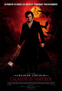 Cabine de imprensa do filme "Abraham Lincoln: Cacador de Vampiros". 3