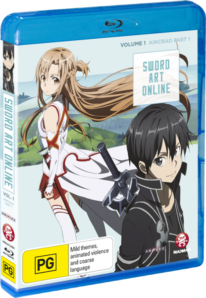 Sword Art Online Vol 1 and 2 Blu Ray Review