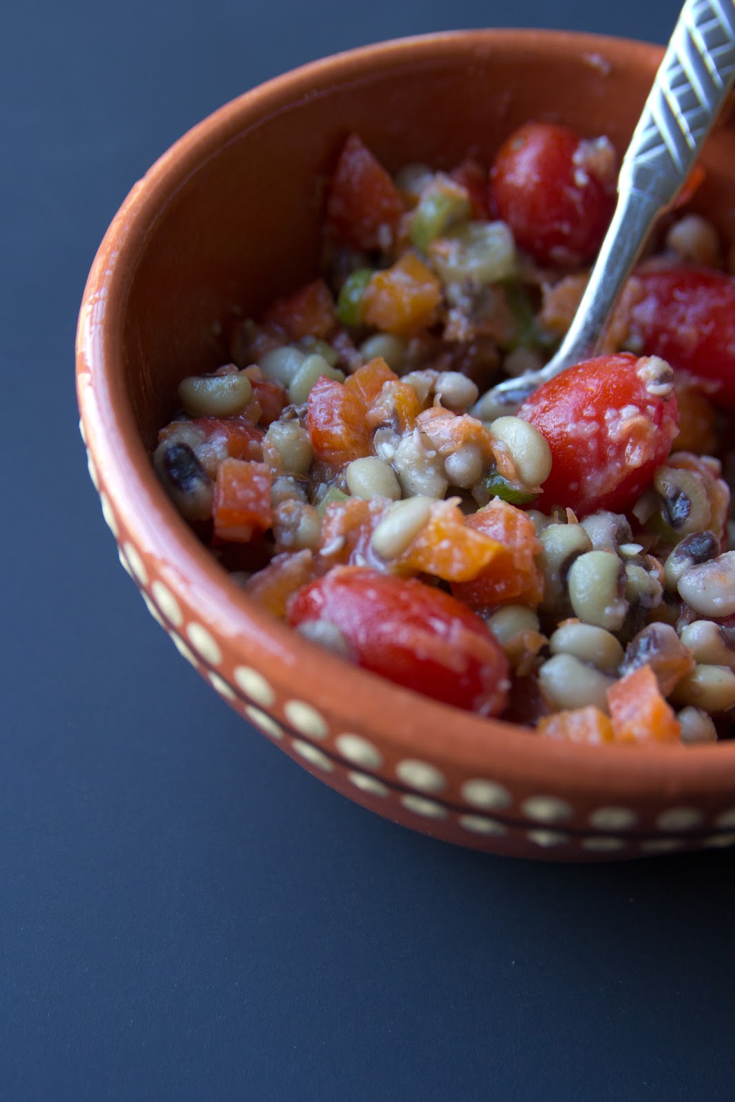 Haystacks & Champagne A BlackEyed Pea Salad that Makes a BrownedEyed Girl Happy