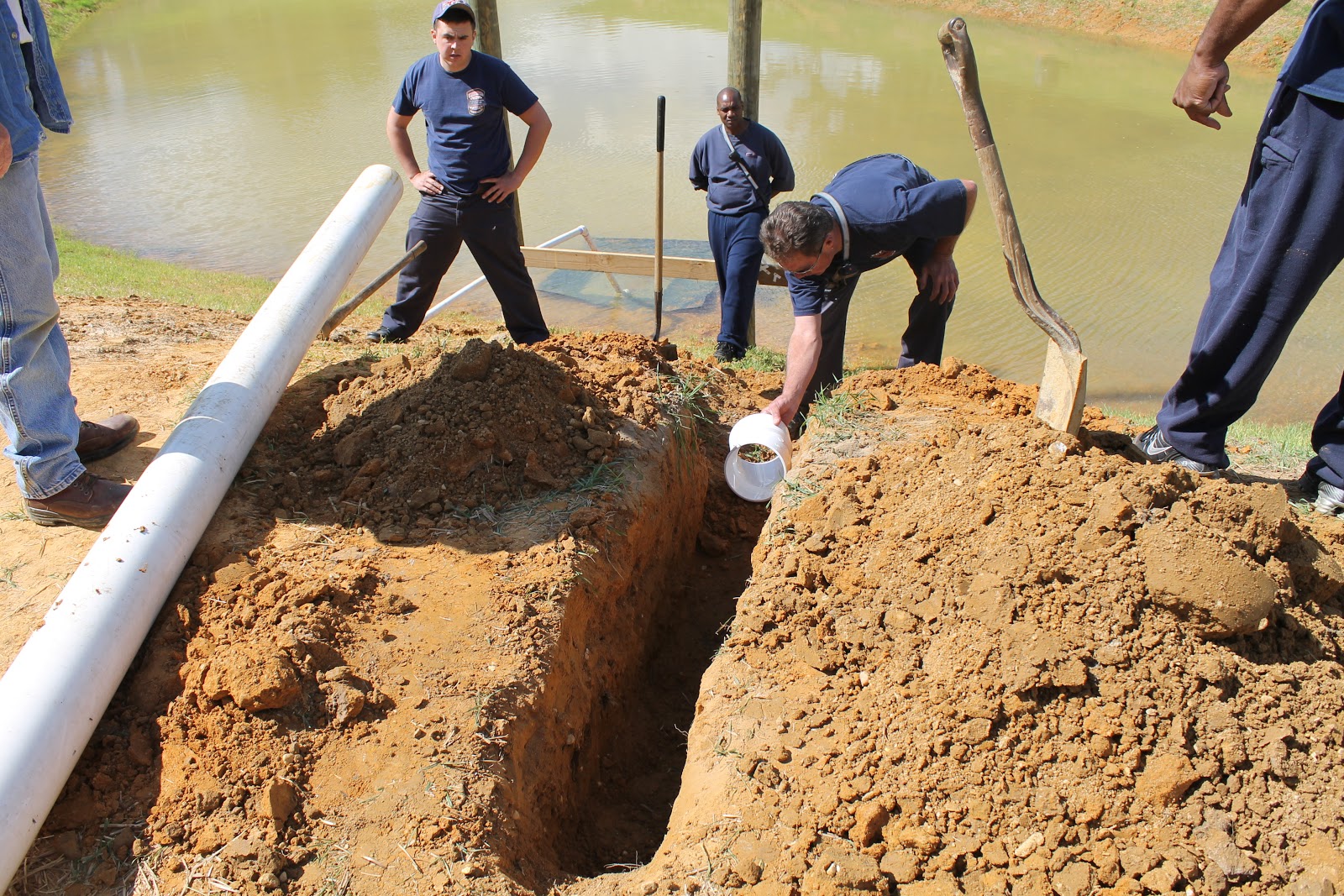 New Dry Hydrant Construction by Firefighters in RuralTier