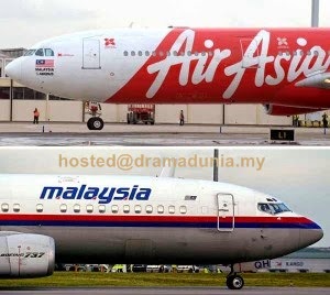 Pesawat Hilang,Air Asia Tukar Logo Dari Merah Ke Warna Kelabu